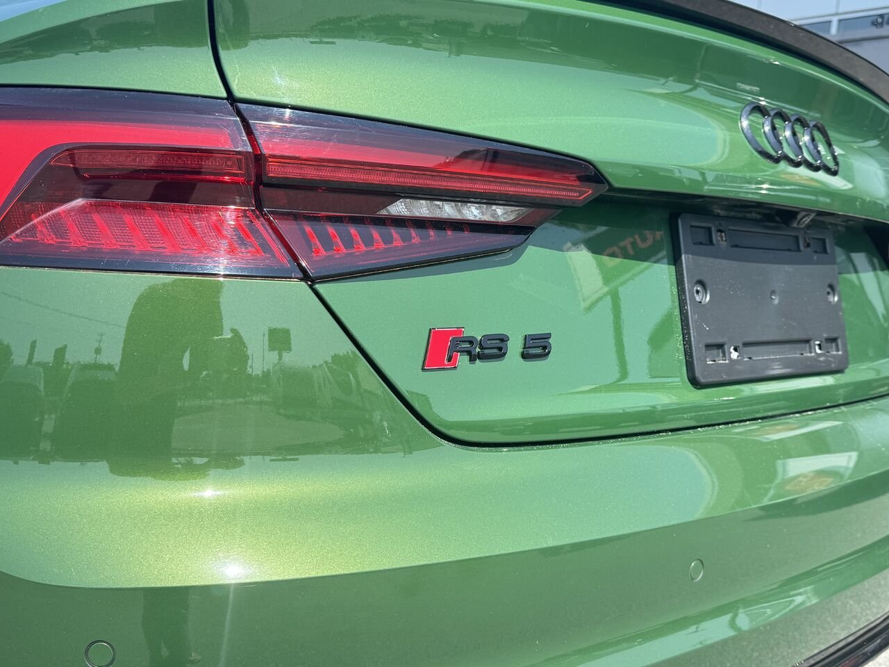 Audi RS 5 Sportback 2019 Vert Granby - photo #6