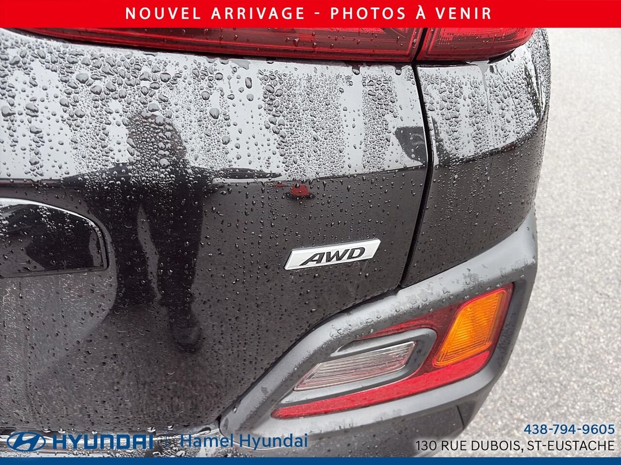 Hyundai Kona 2018 Noir Saint-Eustache - photo #5