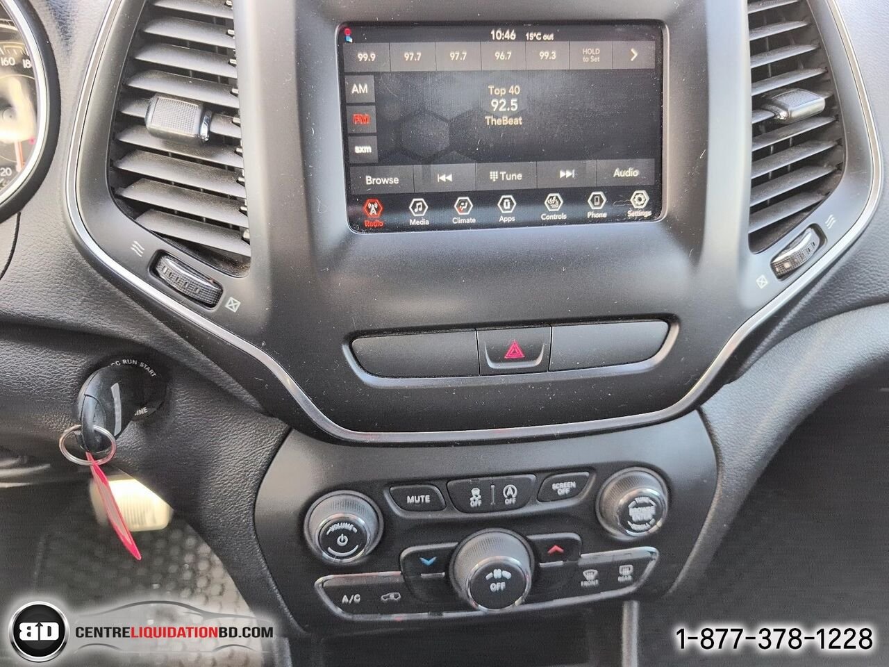 Jeep Cherokee Altitude 4x4 | BD0404 2020 Noir Granby - photo #19