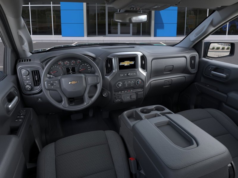 CHEVROLET Silverado 1500 Custom cabine multiplace 4RM 157 po 2026 Noir Gatineau - photo #14