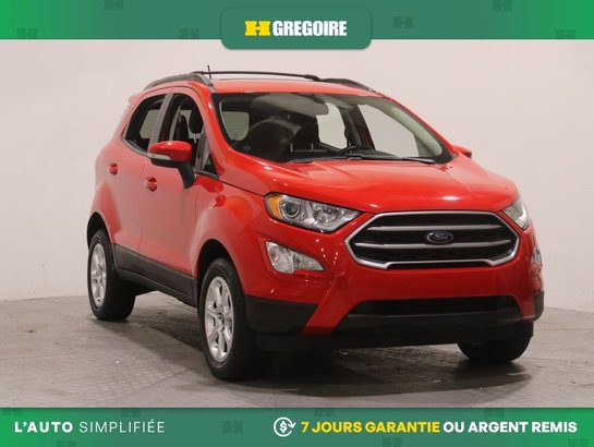 2020 Ford EcoSport SE 4WD AUTO A/C TOIT NAV MAGS CAM RECUL BLEUTOOTH Red