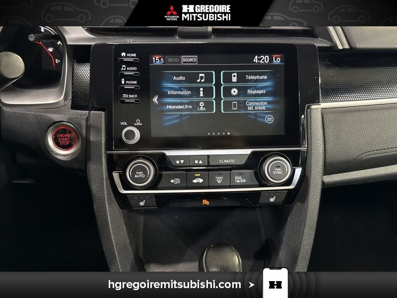 2019 Honda Civic Black Saint-Eustache - photo #26
