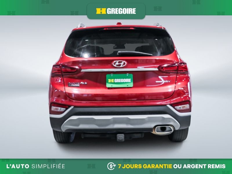 2019 Hyundai Santa Fe Red Blainville - photo #7
