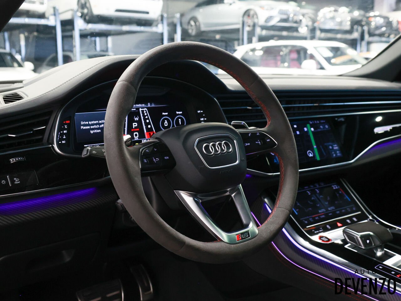 Audi RS Q8 2024 Gris Saint-Eustache - photo #11