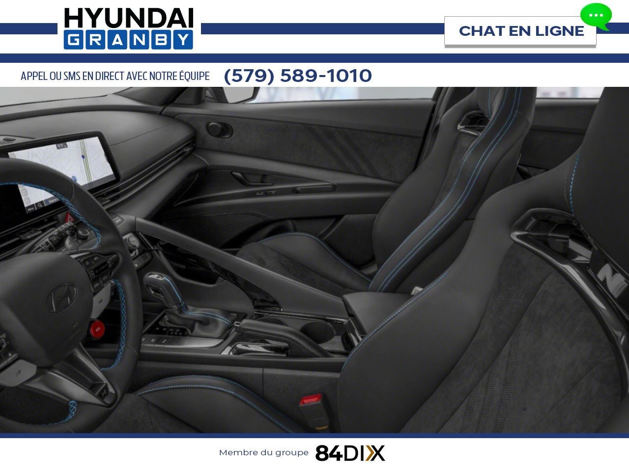 HYUNDAI Elantra N 2025 Bleu éblouissant Granby - photo #10