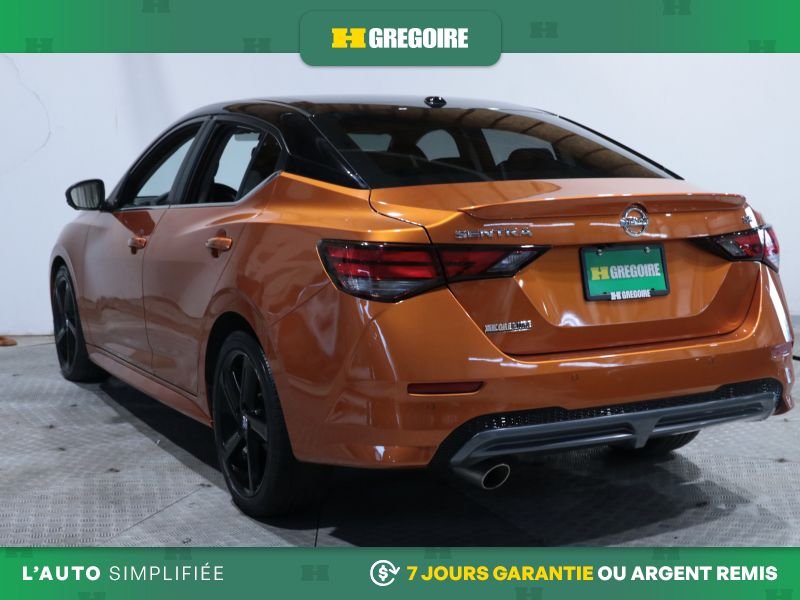 Nissan Sentra 822227 | SR AUTO AC CUIR TOIT MAGS CAM RECULE BLUETOOTH 2023 Orange Laval - photo #5