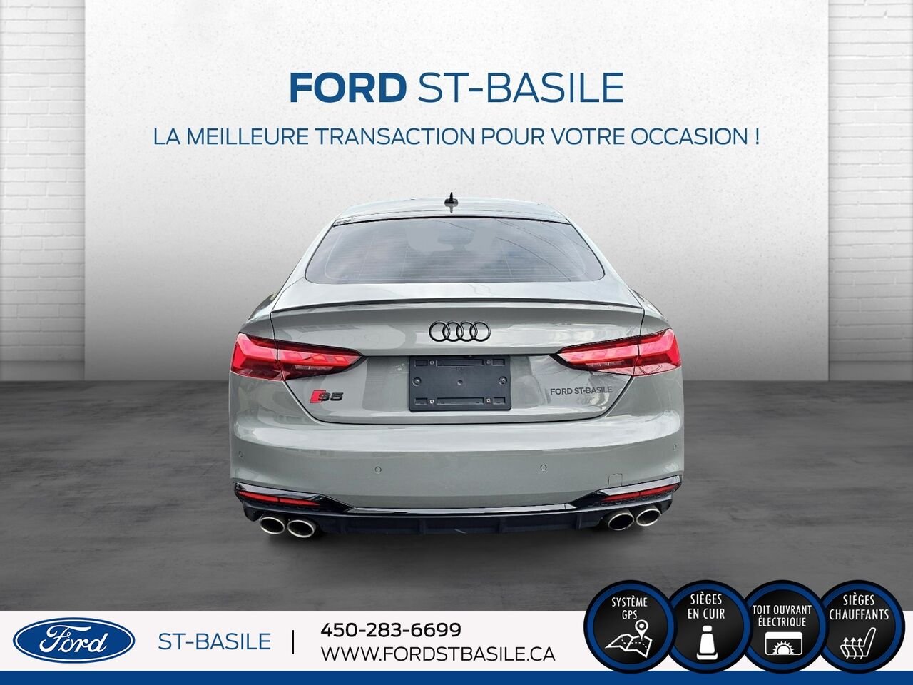 2022 AUDI S5 Grey Saint-Basile-le-Grand - photo #6
