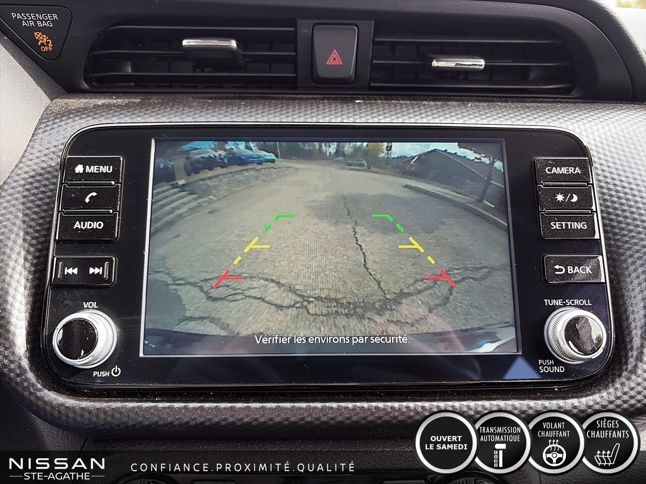 Nissan Kicks SV TA | BAS KILOMÉTRAGE | UN SEUL PROPRIÉTAIRE | APPLE CARPLAY | BOÎTE AUTOMATIQUE 2024 Noir Saint-Jérôme - photo #18