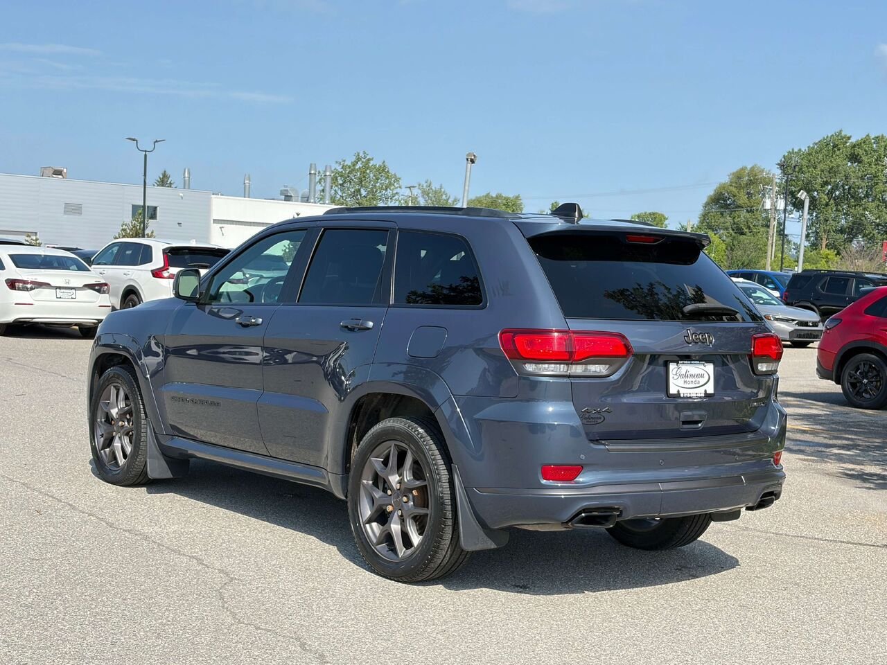 2020 Jeep Grand Cherokee Limited X Blue Gatineau - photo #3