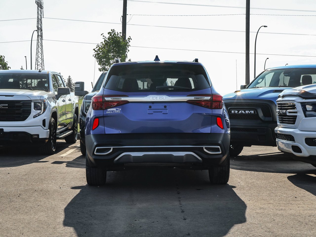2023 Kia Seltos EX AWD Blue Sherwood Park - photo #6