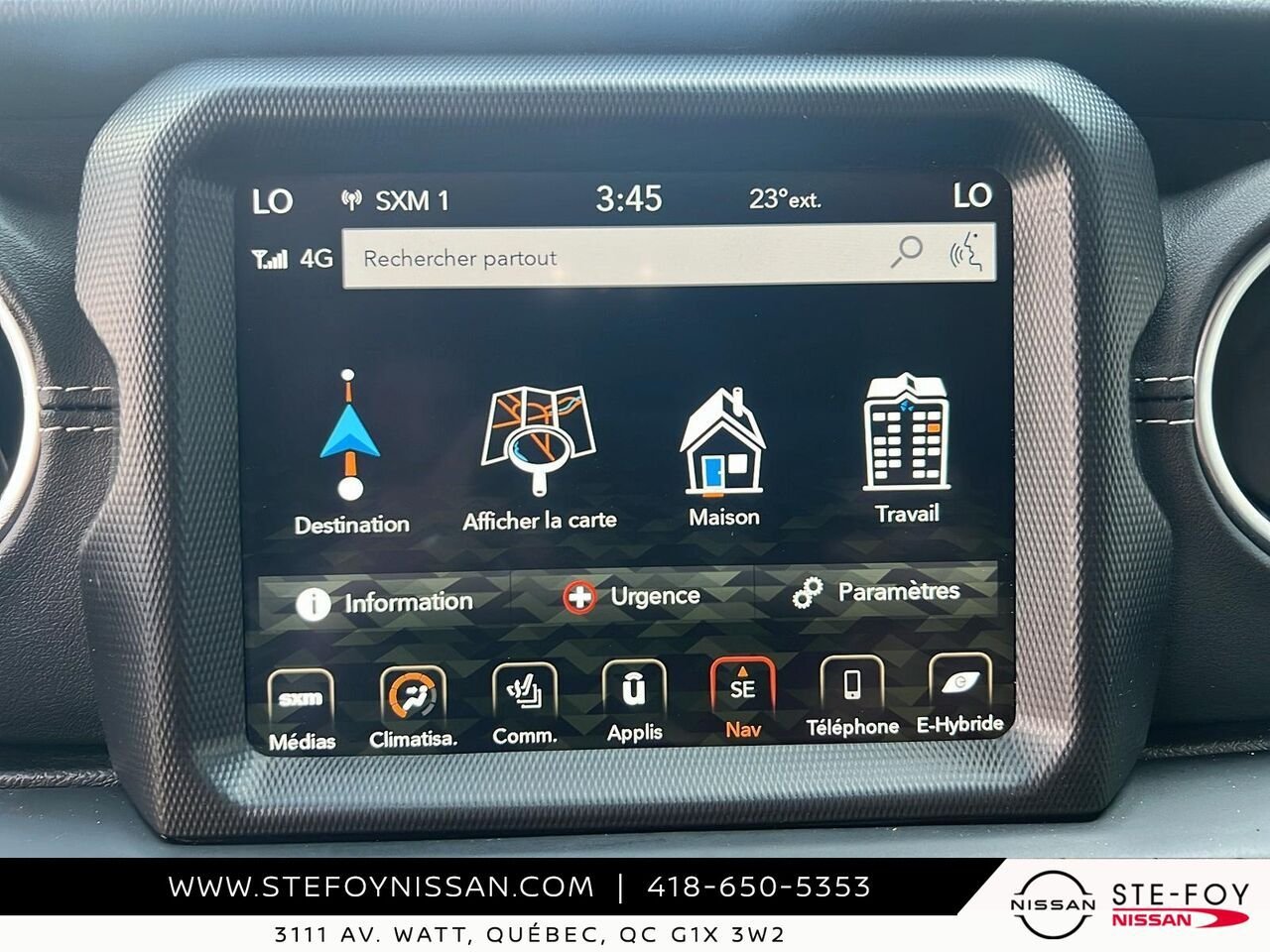 2022 Jeep Wrangler 4xe SAHARA UNLIMITED Grey Ste-Foy - photo #18