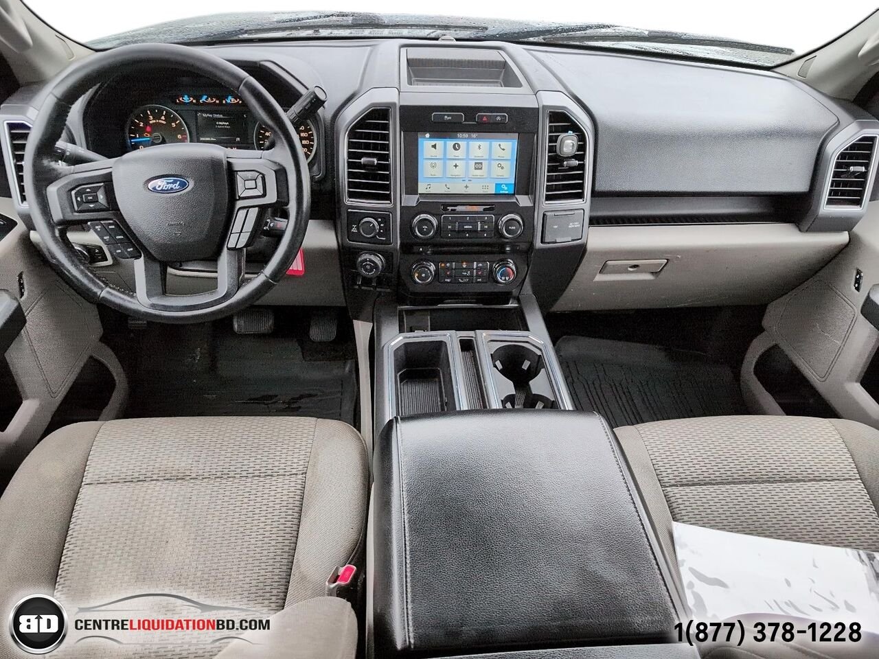 Ford F-150 Cab SuperCrew 4RM 157 po XLT | BD0241 2017 Noir Granby - photo #15