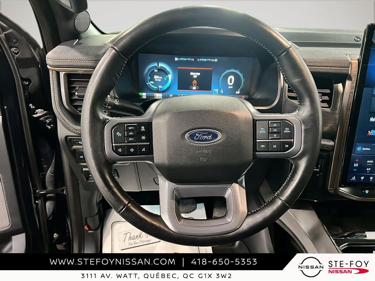 Ford F-150 Lightning GROUPE 510 A, standard range 2023 Bleu Ste-Foy - photo #30
