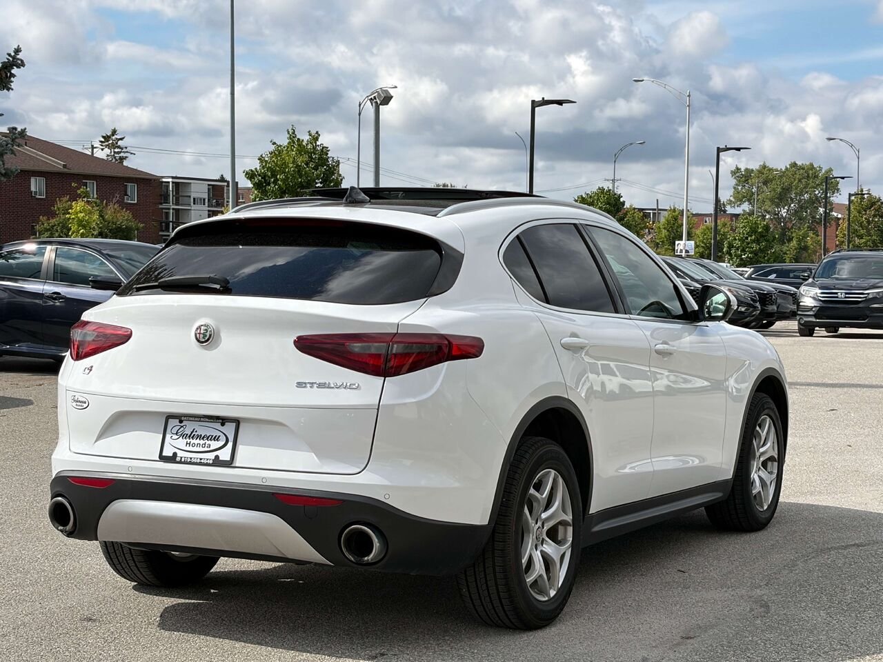 Alfa Romeo Stelvio Sprint 2021 Blanc Gatineau - photo #5