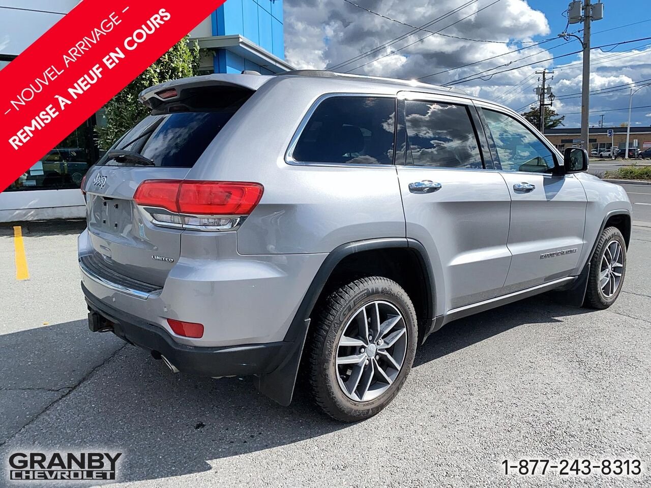 2018 Jeep Grand Cherokee Limited 4x4 | G3889 Silver Granby - photo #4