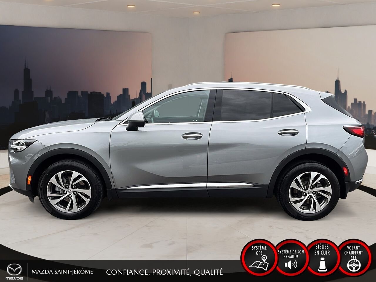 2023 Buick Envision Essence | TOIT PANORAMIQUE | CUIR | AWD Grey Saint-Jérôme - photo #9