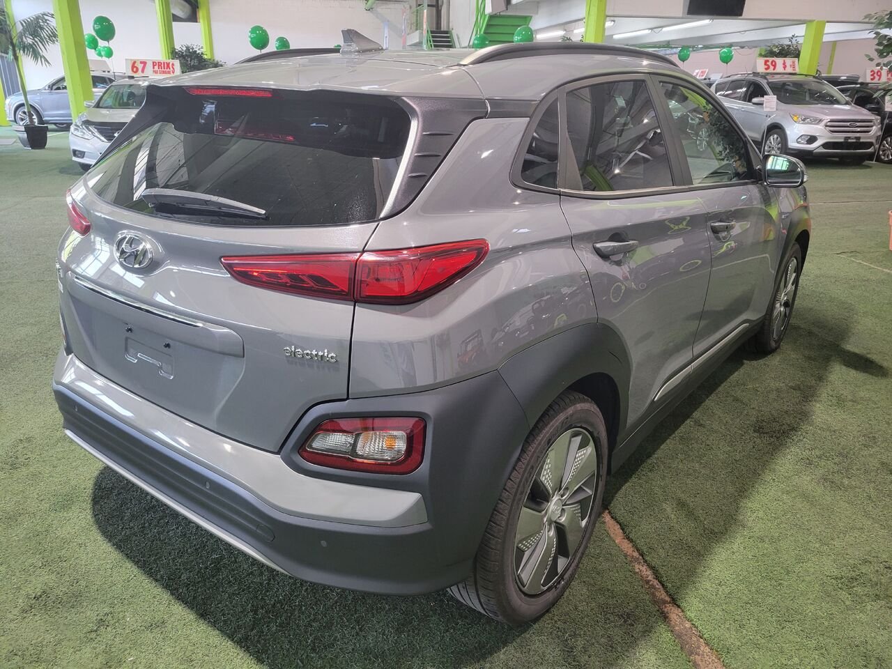 2019 Hyundai Kona Electric Grey  - photo #5