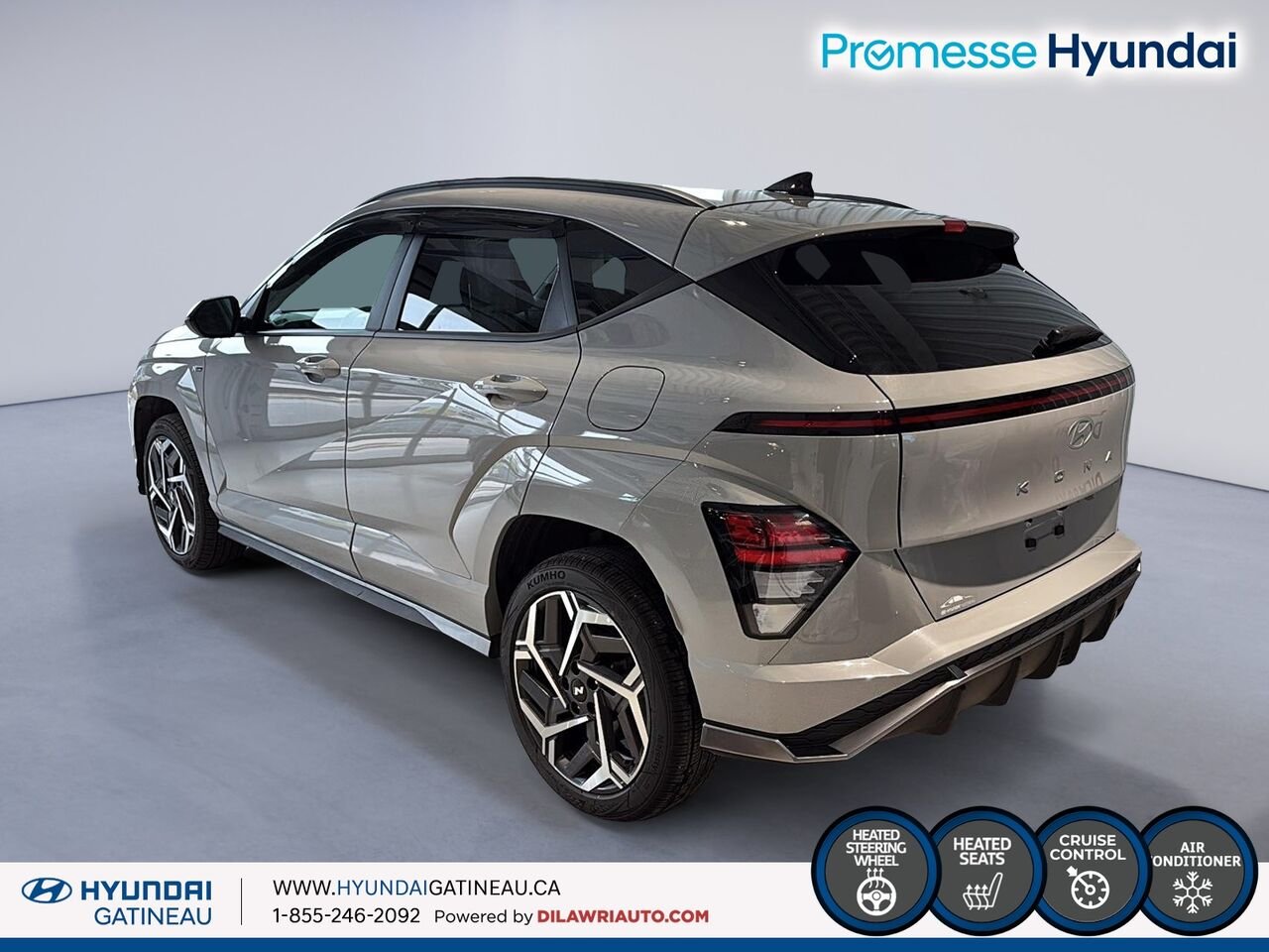 Hyundai Kona 2026 Gris Gatineau - photo #3
