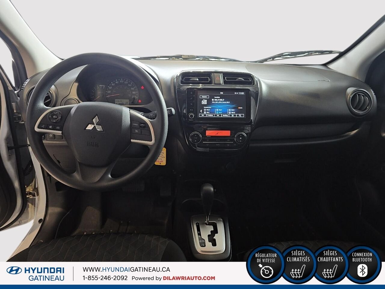 2024 Mitsubishi Mirage Silver Gatineau - photo #8