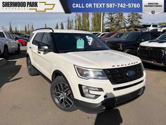 2016 Ford Explorer Sport 5.3L | Trailering Package White