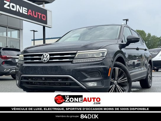 2018 Volkswagen Tiguan Highline 2018 Black