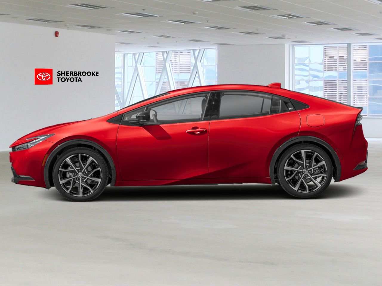 2027 Toyota Prius Plug-In Hybrid JTDACACU0V3086545 Supersonic Red Sherbrooke - photo #1