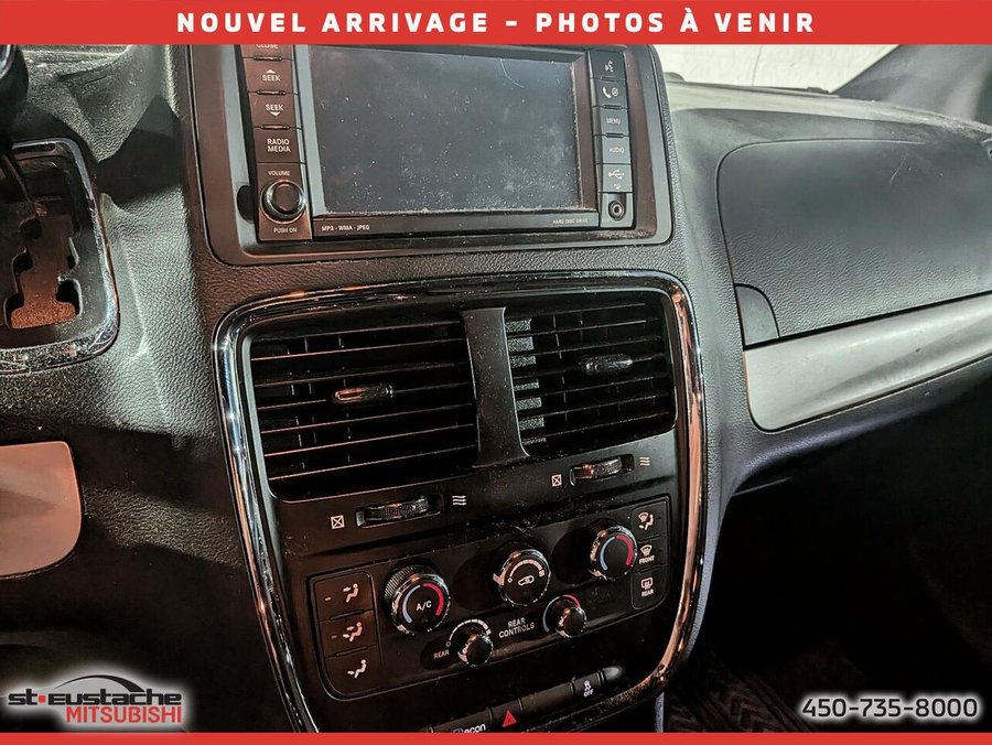2017 Dodge Grand Caravan sxt plus Familiale 4 portes SXT-stow n go-porte coulissante électrique-bluetooth Black