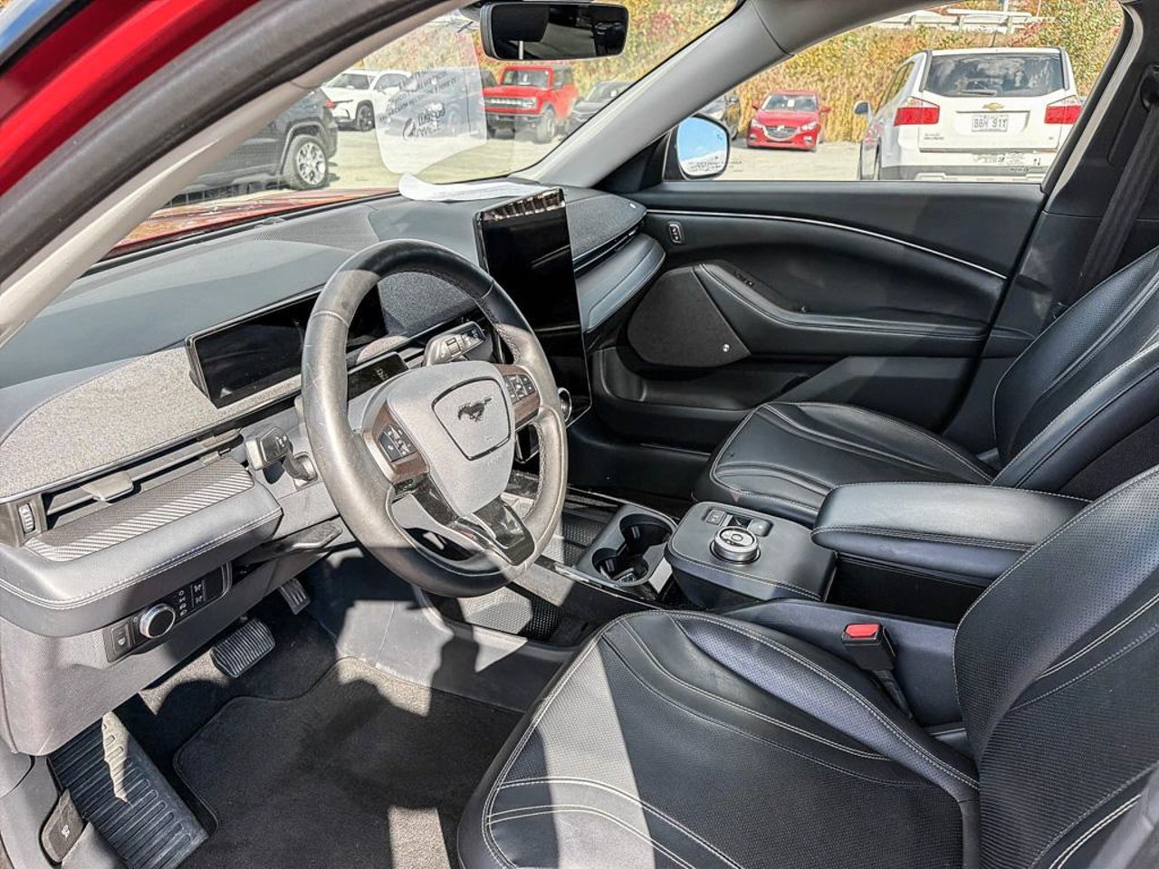 2021 Ford Mustang Mach-E 3FMTK3SU8MMA01467 Red Mirabel - photo #15