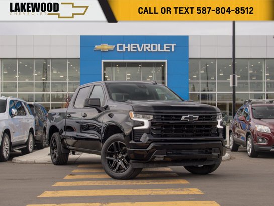 2024 Chevrolet Silverado 1500 RST True North Dark Essentials 2.7T | Heated Seats Black