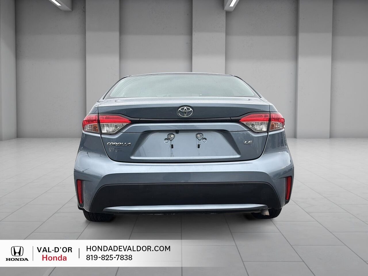 Toyota Corolla LE CVT 2020 Bleu Val-d'Or - photo #2