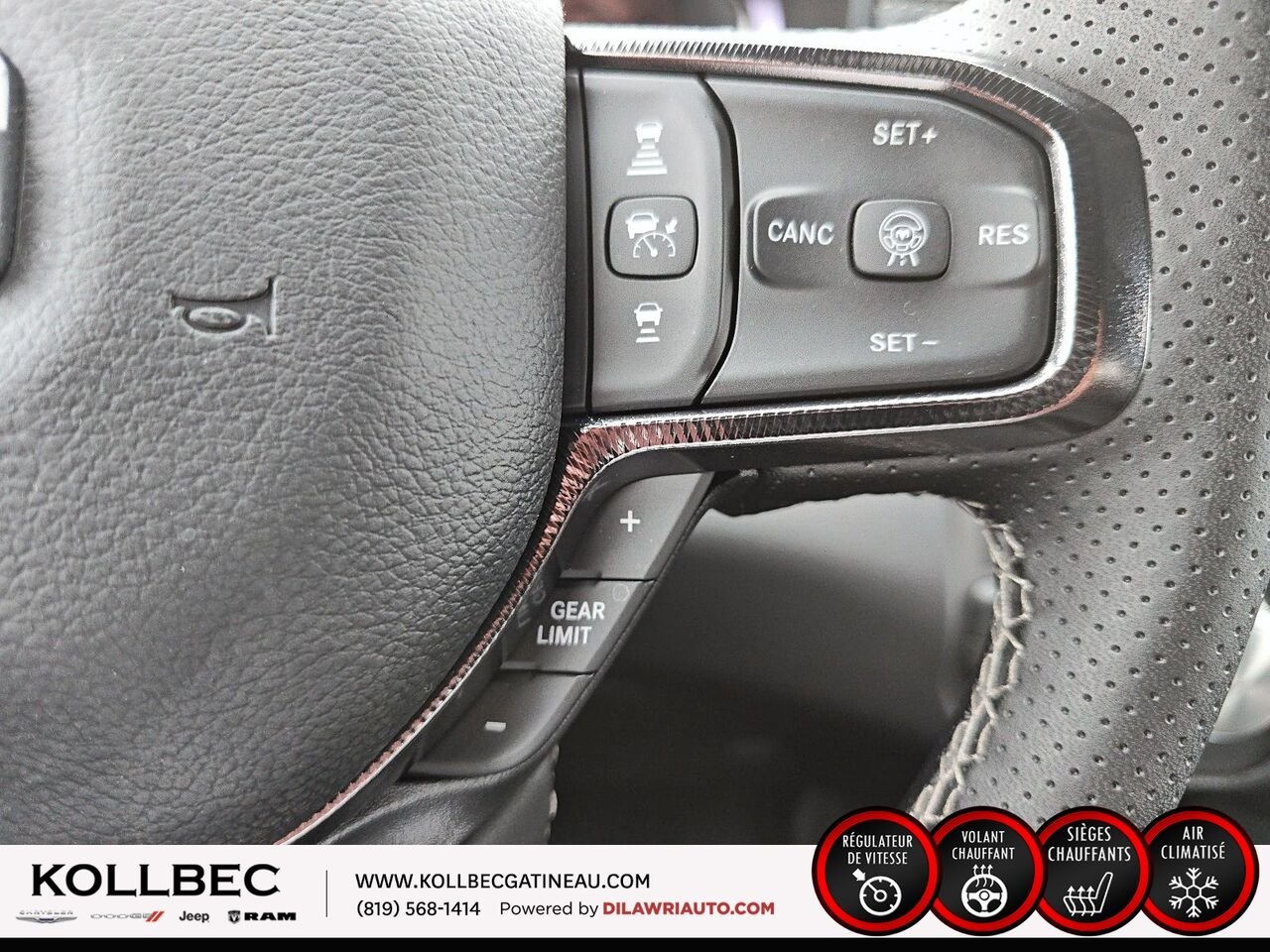 2026 RAM 1500 261440 | Sport cabine d'équipe 4x4 caisse de 5 pi 7 po Granite Crystal Metallic Gatineau - photo #9