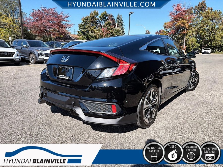 2017 Honda Civic Coupé EX-T 2 portes BM Black