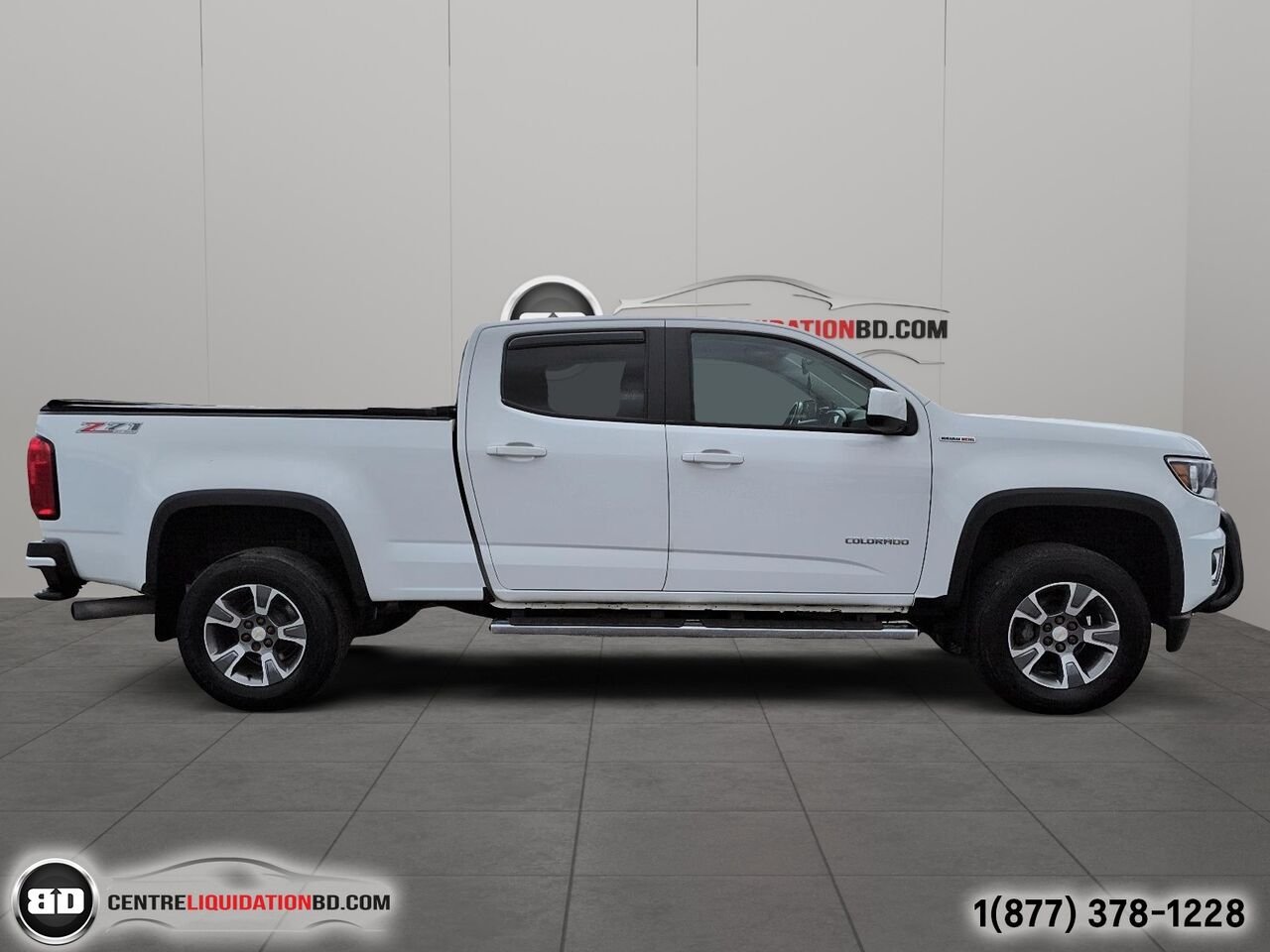 Chevrolet Colorado LT 4WD Z71 DIESEL | BD0207 2017 Blanc Granby - photo #3