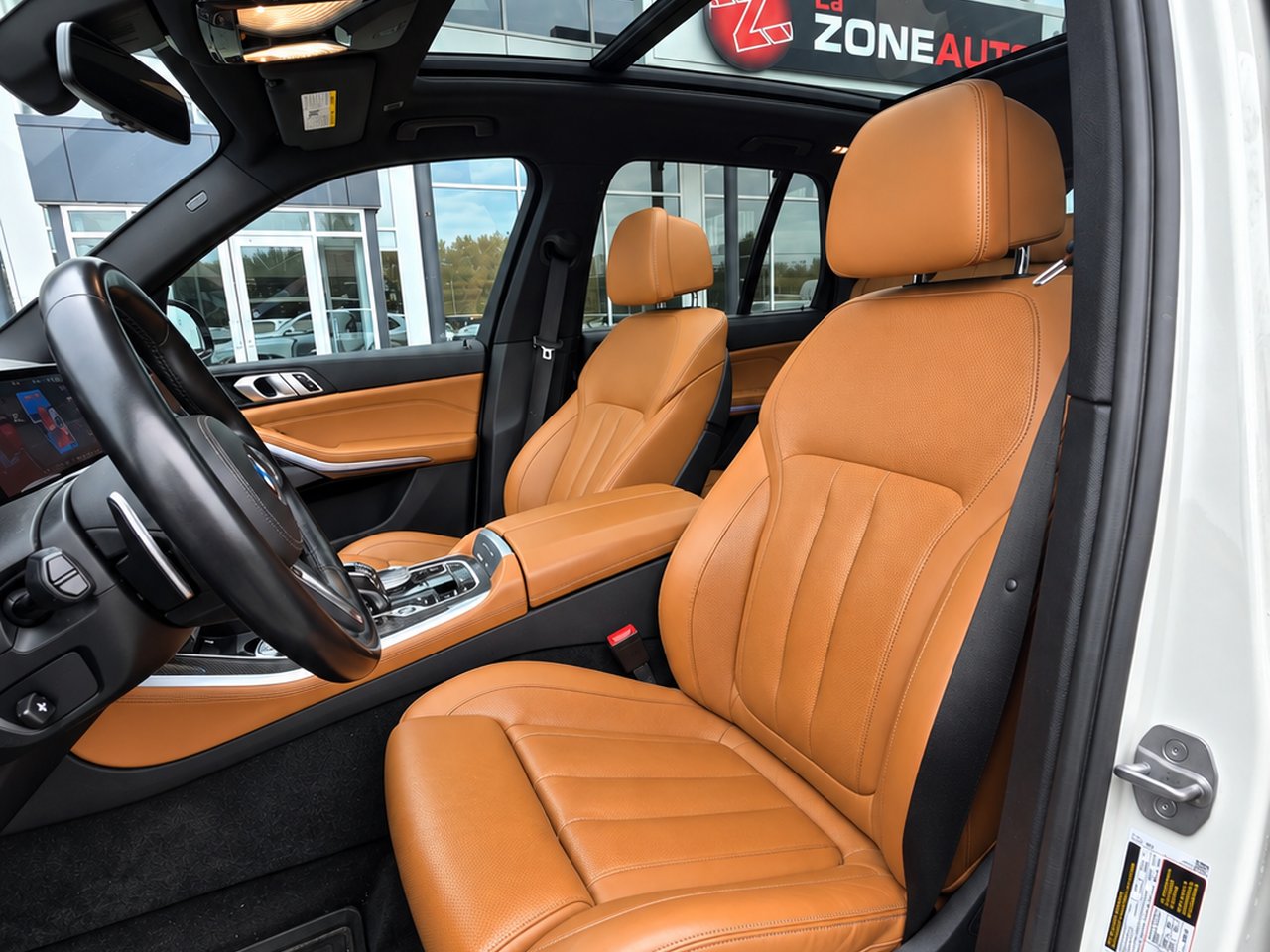 BMW X5 xDrive40i 2021 Blanc Granby - photo #12