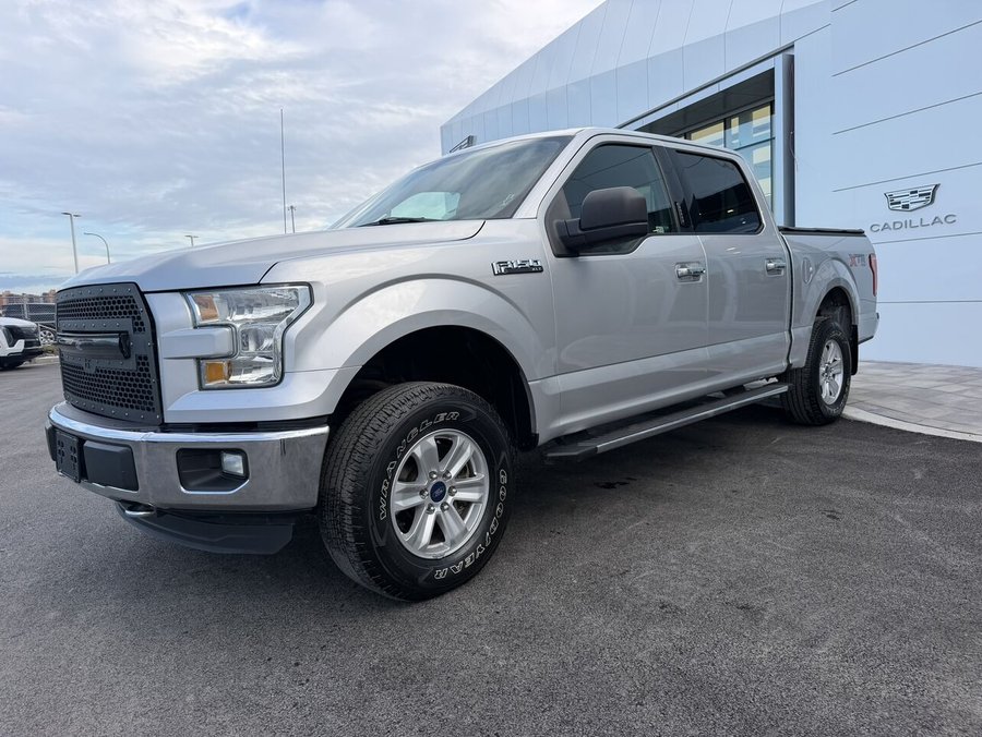 2015 Ford F-150 SUPER CREW XLT V8 5.0L **IMPECCABLE** Silver