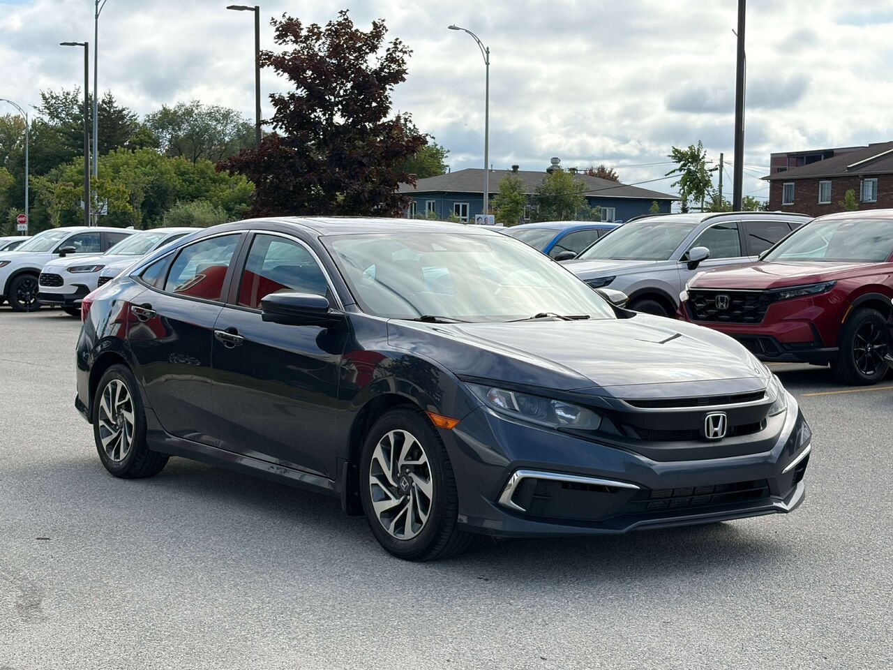 Honda Civic EX 2020 Bleu Gatineau - photo #6
