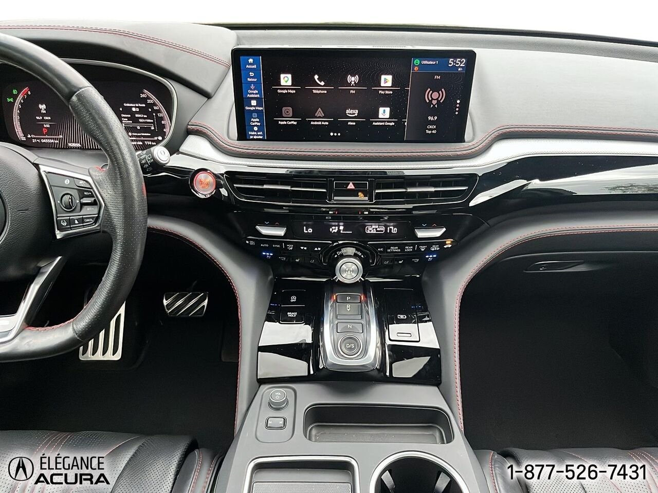 Acura MDX Platinum Elite A-Spec | A8921 2025 Noir Granby - photo #17