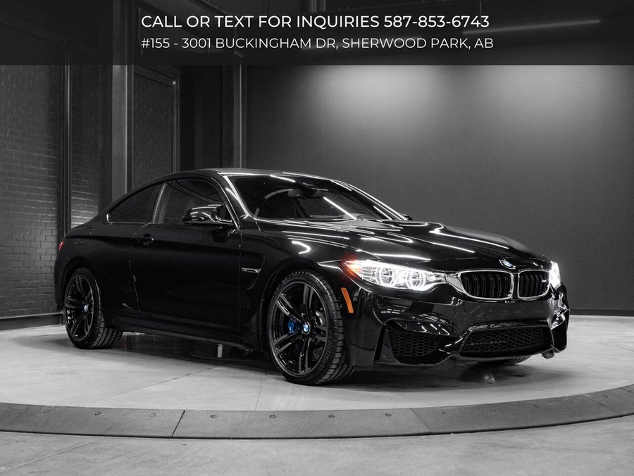 2015 BMW M4 | Front End PPF | Carbon Roof | Harmon Kardon Stereo | Heads Up Display Black