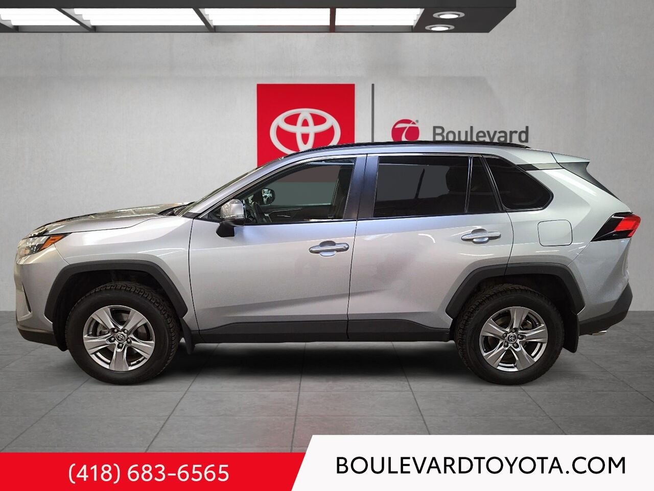 2023 Toyota RAV4 100594A-95 | XLE, AWD Silver Québec - photo #5