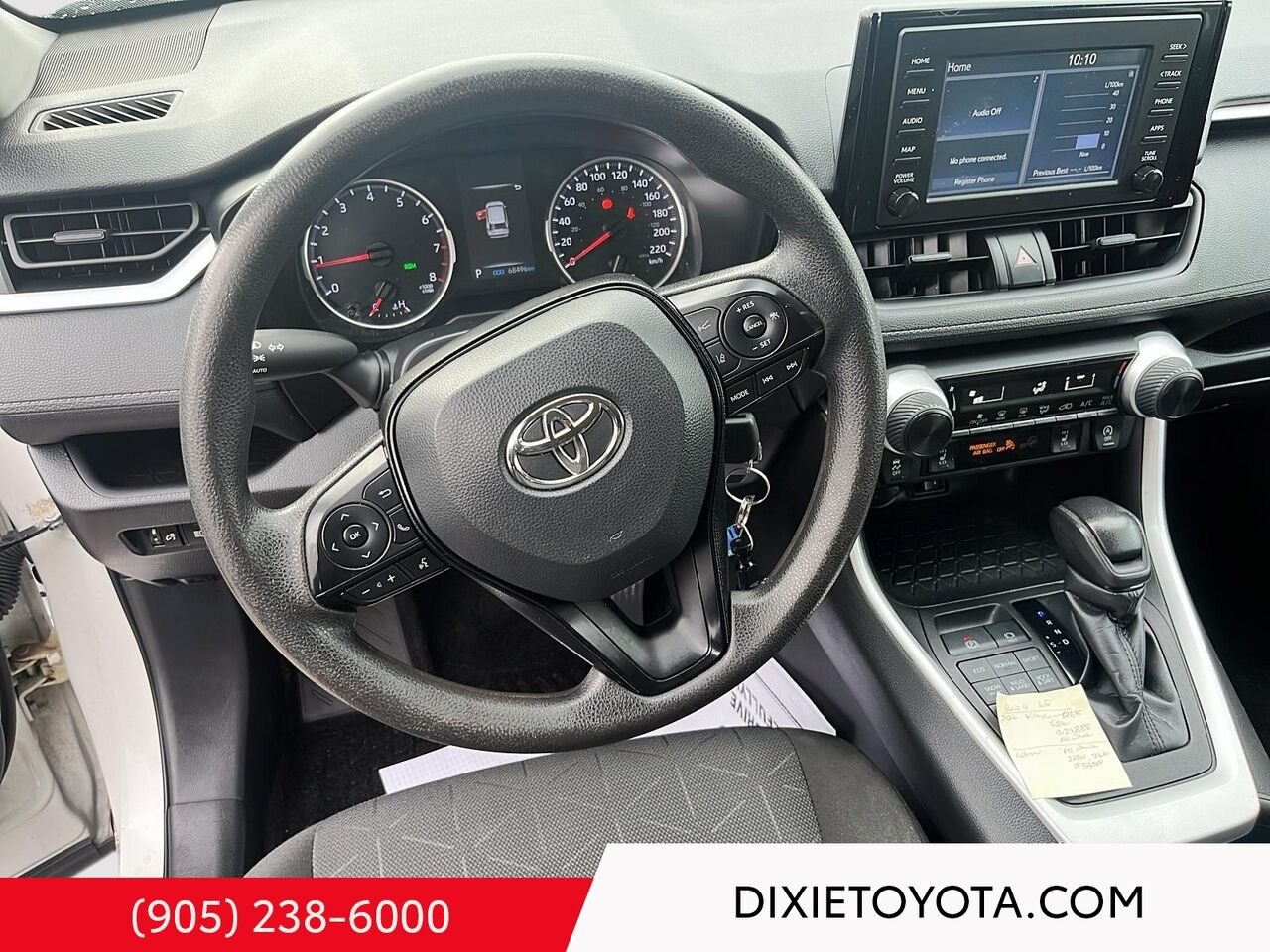 2022 Toyota RAV4 LE AWD / CLEAN CARFAX / HEATED SEATS / TOYOTA SAFETY SENSE / CARPLAY AND ANDROID AUTO White Mississauga - photo #10