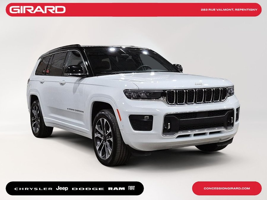 2024 JEEP GRAND CHEROKEE L OVERLAND White