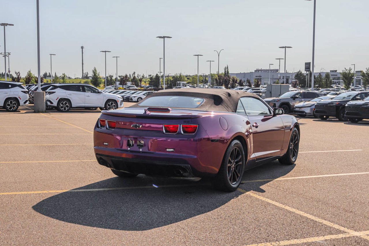 2013 Chevrolet Camaro 2dr Conv 1LT Grey Sherwood Park - photo #8