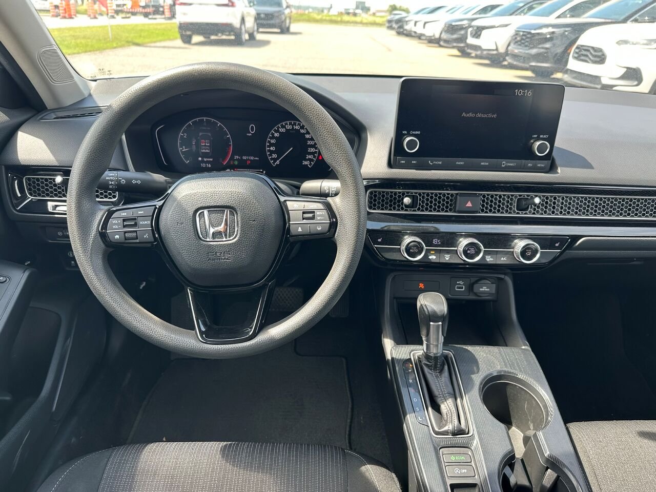 2022 Honda CIVIC LX CIVIC LX Silver Matane - photo #10