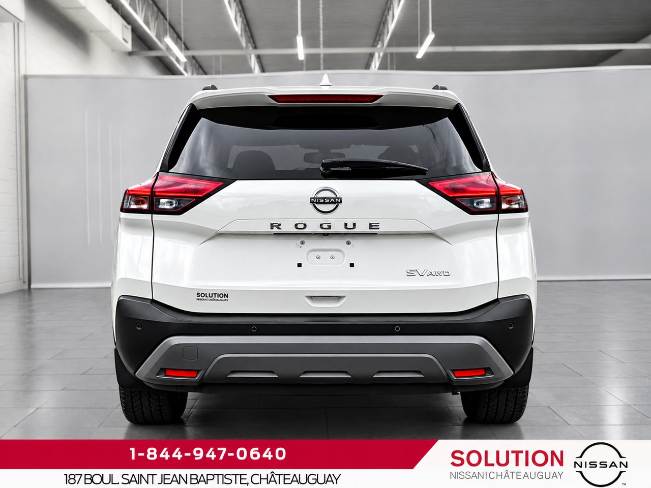 2022 Nissan Rogue SV TI White Châteauguay - photo #6
