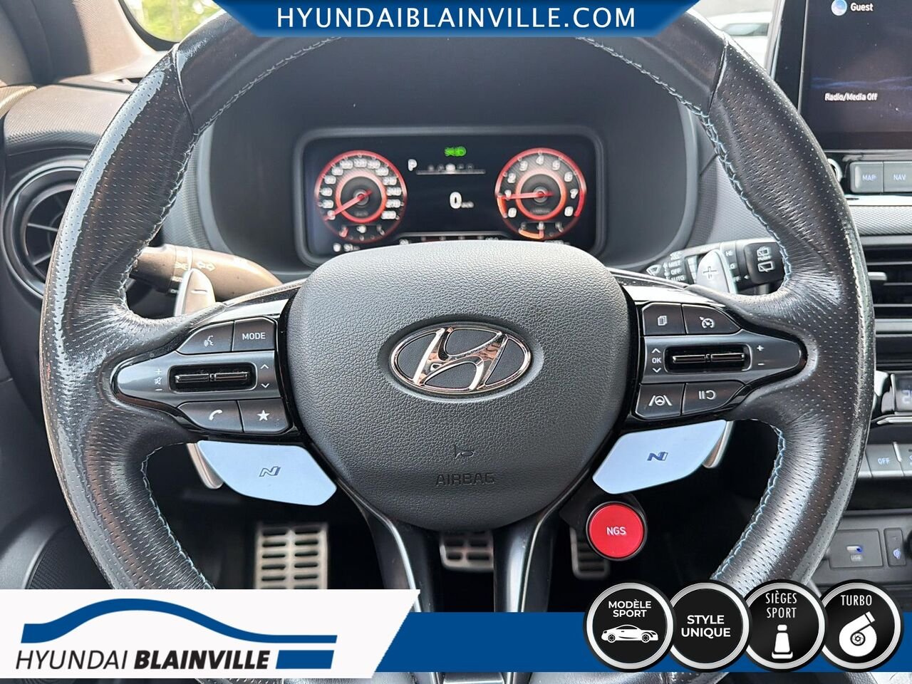 2022 Hyundai Kona N Grey Blainville - photo #10