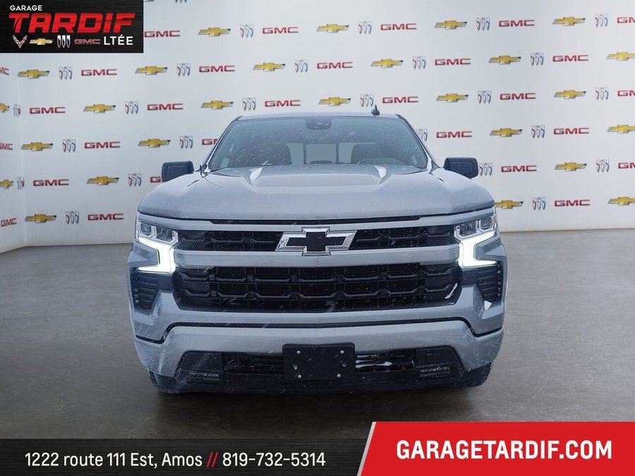 2024 CHEVROLET 1500 4RM, CAISSE COURTE, CAB. MULTIPLAC RST CUIR PRIVILEGE Grey