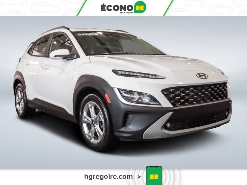2022 Hyundai Kona Preferred AWD GR ÉLEC A/C BLUETOOTH CAMÉRA MAGS White
