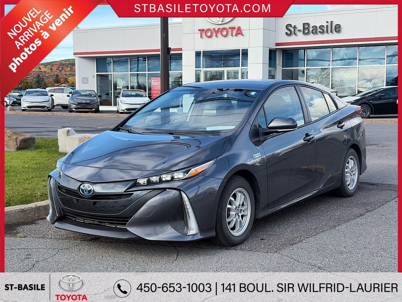 TOYOTA Prius Prime 2022 Gris Saint-Basile-le-Grand - photo #0