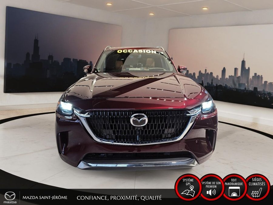 2024 Mazda CX-90 hybride léger 2024 Red