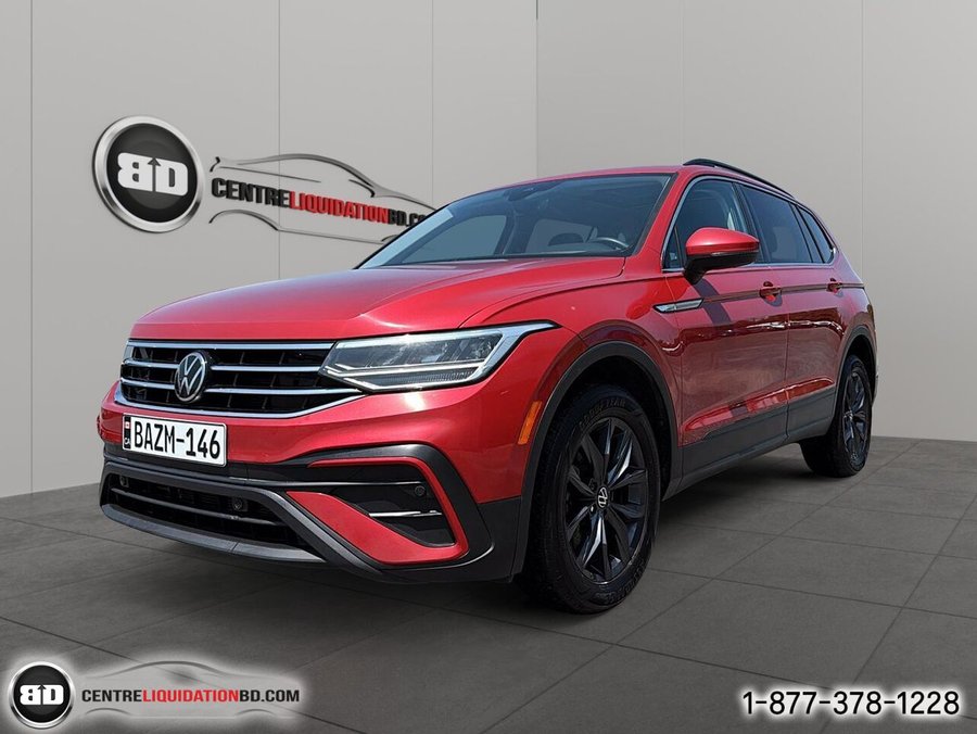 2022 Volkswagen Tiguan Comfortline Red